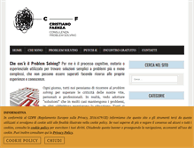 Tablet Screenshot of isettespecchi.org